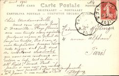 VINTAGE POSTCARD Deauville On Sea Normandy Hotel