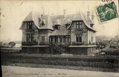 VINTAGE POSTCARD Deauville On Sea the Hut