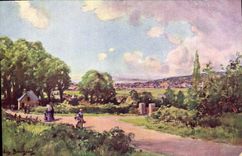 VINTAGE POSTCARD Deauville