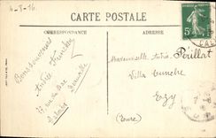 VINTAGE POSTCARD Deauville Villas