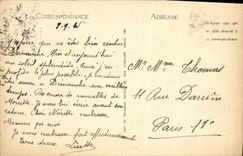 VINTAGE POSTCARD Deauville the Flowered Beach Normandy Hotel