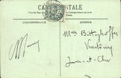 VINTAGE POSTCARD Honfleur Vault of Notre Dame de Grace