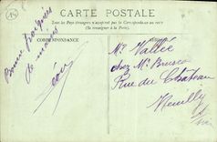 VINTAGE POSTCARD Left the Port Night effect Boat