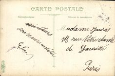 POSTAL Lucas de la VENDIMIA en el mar el districto de la sopa juliana de los chalets del Champs Elysees