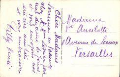 POSTAL Lucas de la VENDIMIA en el mar la playa hacia el acantilado