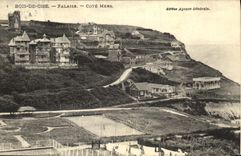 VINTAGE POSTCARD Bois De Cise Falaise Dimensions Seas Tennis