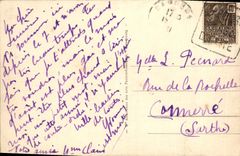 Jardines de Cabourg de la POSTAL de la VENDIMIA del casino