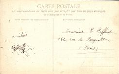 POSTAL Cabourg de la VENDIMIA en la playa