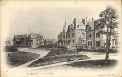Cabanas del pais de Cabourg de la POSTAL de la VENDIMIA