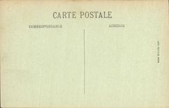 POSTAL Cabourg de la VENDIMIA el hotel grande y el casino tomados de la playa