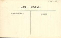 La POSTAL Cabourg de la VENDIMIA la terraza y la playa tiene L hora del bano