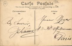 POSTAL Bayeux de la VENDIMIA la catedral vista de L Eveche