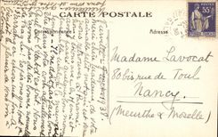 Puerta central de la torre de Bayeux de la POSTAL de la VENDIMIA de la catedral