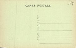 POSTAL Bayeux de la VENDIMIA la D vista catedral junto