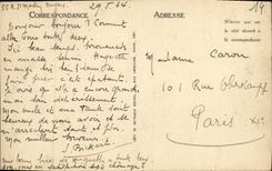 Casa de Bayeux de la POSTAL de la VENDIMIA de la calle Martin Saint