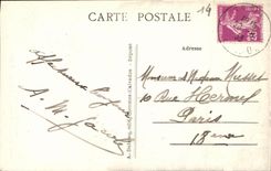 Calle vieja Martin de la casa de Bayeux de la POSTAL de la VENDIMIA Saint