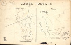 POSTAL Lisieux de la VENDIMIA la procesion de la vuelta del 30 de septiembre de 1925 del carmel en calle principal