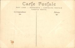 VINTAGE POSTCARD Lisieux Carries Courts Old palate episcopal