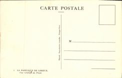 VINTAGE POSTCARD the Basilica De Lisieux