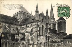 Apse de Lisieux de la POSTAL de la VENDIMIA del Saint Pierre de la catedral