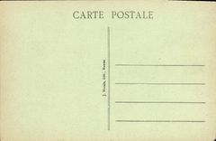 POSTAL Lisieux de la VENDIMIA el jardin público