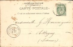 POSTAL Lisieux L St Jacques de la VENDIMIA de la iglesia