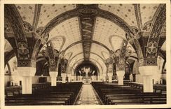 POSTAL Lisieux de la VENDIMIA la basilica la cripta