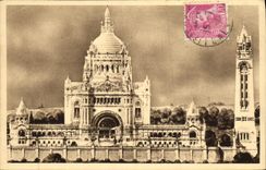 POSTAL de la VENDIMIA la basilica De Lisieux View del proyecto