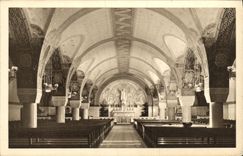 POSTAL Lisieux de la VENDIMIA la basilica de la cripta