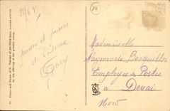 La camara acorazada de la POSTAL de la VENDIMIA y expulsa Sainte a Teresa de L nino de Jesús en Carmel de Lisieux