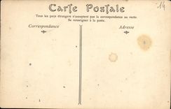 POSTAL Trouville L barco de la VENDIMIA de la iglesia