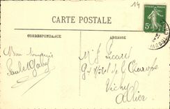 Tableros de Trouville de la POSTAL de la VENDIMIA