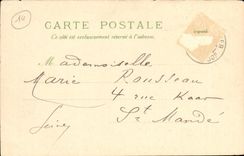 POSTAL Trouville de la VENDIMIA los barcos de Quay Joinville