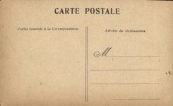 Barco de Trouville de la POSTAL de la VENDIMIA