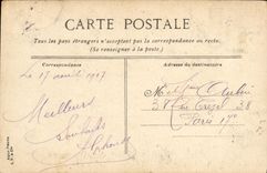 POSTAL Trouville L hora de la VENDIMIA de la música al casino