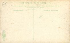 POSTAL Trouville de la VENDIMIA la caminata del embarcadero por un tiempo pesado