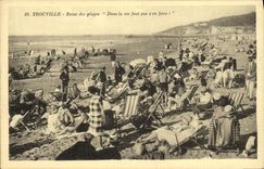 La POSTAL Trouville Reine de la VENDIMIA del Dana vara la vida no es necesaria hacer alguno
