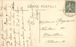 CPA Disle Jourdain Le Viaduc vu du Pont St Silvain