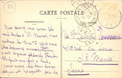 CPA Les Roches Premaries Chateau