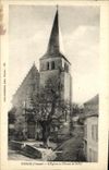 CPA Dissais L Eglise et l Orme de Sully