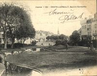 CPA Chatellerault Square Gambetta