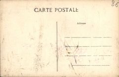 POSTAL Chauvigny de la VENDIMIA el castillo de los obispos