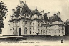 VINTAGE POSTCARD Surroundings of Compiegne Chataeau of Frankfurt