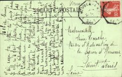 VINTAGE POSTCARD Poitiers the Cathedral Saint Pierre