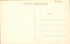 VINTAGE POSTCARD Poitiers Vitrall of the Crucifixion to the Cathedral St Pierre