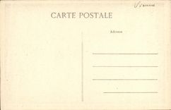 VINTAGE POSTCARD Poitiers Cathedral St Pierre Tympanum of the Northern Gate Resurrection and Crowning of the Virgin