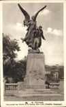 VINTAGE POSTCARD Poitiers Monument with War 1914 1918 Militaira