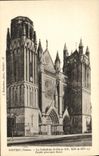 VINTAGE POSTCARD Poitiers the Cathedral St Pierre Western Principal Frontage