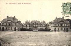 VINTAGE POSTCARD Poitiers Hotel of the Prefecture