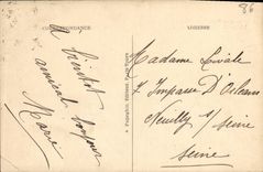 VINTAGE POSTCARD Poitiers Town hall and the Museum